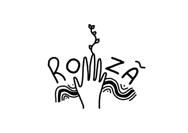 Logomarca do coletivo ROMZÃ